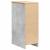 Dulap depozitare garaj Beton Gri 30x51x85 cm lemn masiv de pin GartenMobel Dekor