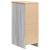 Dulap depozitare garaj gri Sonoma 30x51x85 cm GartenMobel Dekor