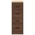 Dulap depozitare garaj stejar maro 30x51x85 cm GartenMobel Dekor