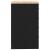 Dulap depozitare garaj negru 40x51x85 cm lemn masiv de pin GartenMobel Dekor