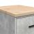Dulap depozitare garaj Beton Gri 40x51x85 cm lemn masiv de pin GartenMobel Dekor