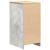 Dulap depozitare garaj Beton Gri 40x51x85 cm lemn masiv de pin GartenMobel Dekor