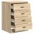 Dulap depozitare garaj Stejar Sonoma 60x51x85 cm lemn masiv pin GartenMobel Dekor