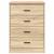 Dulap depozitare garaj Stejar Sonoma 60x51x85 cm lemn masiv pin GartenMobel Dekor