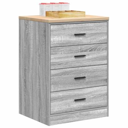 Dulap depozitare garaj gri Sonoma 60x51x85 cm GartenMobel Dekor
