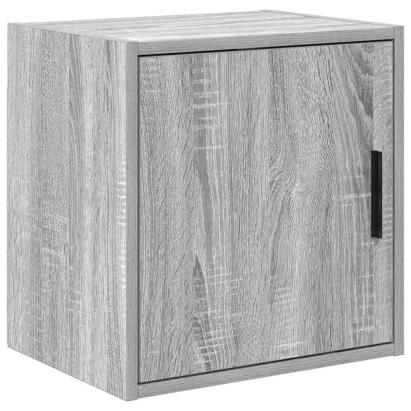 Dulap de perete de garaj din lemn de stratificat gri Sonoma GartenMobel Dekor