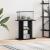 Suport pentru acvariu Stejar negru 60x30x60 cm lemn prelucrat GartenMobel Dekor