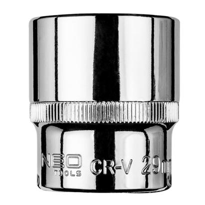 Tubulara hexagonala scurta 1/2", 29 mm Neo Tools 08-429 HardWork ToolsRange