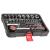 Trusa scule 1/4"-3/8" Top Tools 38D515 HardWork ToolsRange