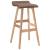Scaune de bar, 2 buc., gri taupe, material textil GartenMobel Dekor
