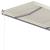 Copertină retractabilă manual, cu stâlpi, crem, 4x3,5 m GartenMobel Dekor