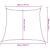 Pânză parasolar, portocaliu, trapez, 4/5x4 m, HDPE, 160 g/m² GartenMobel Dekor