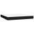 Pat box spring cu saltea, negru, 180x200 cm, catifea GartenMobel Dekor