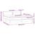Pat box spring cu saltea, negru, 200x200 cm, textil GartenMobel Dekor