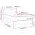 Pat box spring cu saltea, gri, 80x200 cm, piele ecologică GartenMobel Dekor
