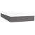 Pat box spring cu saltea, gri, 80x200 cm, piele ecologică GartenMobel Dekor