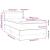 Pat box spring cu saltea, gri, 90x190 cm, piele ecologică GartenMobel Dekor