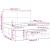 Pat box spring cu saltea, crem, 160x200 cm, material textil GartenMobel Dekor