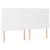Pat box spring cu saltea, alb, 180x200 cm, piele ecologică GartenMobel Dekor