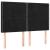 Pat box spring cu saltea, negru, 140x190 cm, catifea GartenMobel Dekor