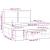 Pat box spring cu saltea, negru, 180x200 cm, catifea GartenMobel Dekor