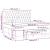 Pat box spring cu saltea, negru, 160x200 cm, catifea GartenMobel Dekor