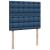 Pat box spring cu saltea, albastru, 120x200 cm, textil GartenMobel Dekor