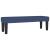 Pat box spring cu saltea, albastru, 180x200 cm, material textil GartenMobel Dekor