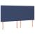 Pat box spring cu saltea, albastru, 200x200 cm, textil GartenMobel Dekor
