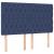 Pat box spring cu saltea, albastru, 140x200 cm, textil GartenMobel Dekor