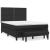 Pat box spring cu saltea, negru, 140x200 cm, piele ecologică GartenMobel Dekor