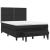 Pat box spring cu saltea, negru, 140x200 cm, piele ecologică GartenMobel Dekor