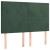 Pat box spring cu saltea, verde închis, 140x190 cm, catifea GartenMobel Dekor