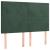 Pat box spring cu saltea, verde închis, 140x200 cm, catifea GartenMobel Dekor