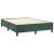 Pat box spring cu saltea, verde închis, 140x200 cm, catifea GartenMobel Dekor
