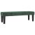 Pat box spring cu saltea, verde închis, 200x200 cm, catifea GartenMobel Dekor