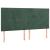 Pat box spring cu saltea, verde închis, 200x200 cm, catifea GartenMobel Dekor