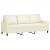 Set de canapele cu perne, 4 piese, crem, catifea GartenMobel Dekor