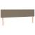 Pat box spring cu saltea, taupe, 120x190 cm material textil GartenMobel Dekor