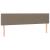 Pat box spring cu saltea, taupe, 120x190 cm material textil GartenMobel Dekor