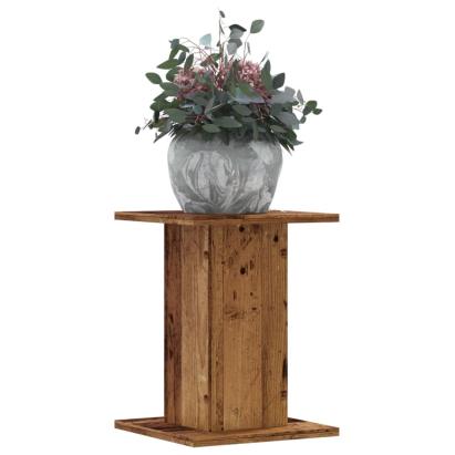Suporturi de plante 2 buc. lemn vechi 30x30x40cm lemn prelucrat GartenMobel Dekor