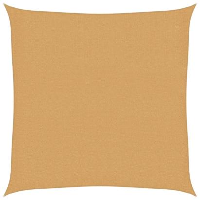 Pânză parasolar, nisipiu, 2,5x2,5 m, pătrat, 160 g/m², HDPE GartenMobel Dekor