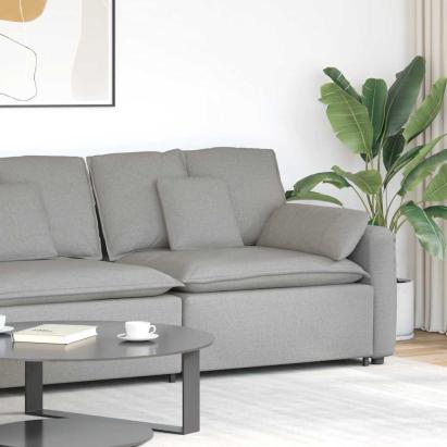 Modul modular de capăt pentru cotieră canapea cu perne 100 cm GartenMobel Dekor