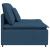 Modul central canapea modulară cu perne, albastru, 100 cm GartenMobel Dekor