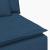Modul central canapea modulară cu perne, albastru, 100 cm GartenMobel Dekor