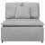 Modul central canapea modulară cu perne, gri nor, 100 cm GartenMobel Dekor