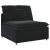 Modul central de canapea modulară cu perne, negru, 100 cm GartenMobel Dekor