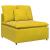 Modul central canapea modulară cu perne, galben, 100 cm GartenMobel Dekor