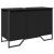 Dulap pentru chiuvetă baie, negru, 91x35x60 cm, lemn prelucrat GartenMobel Dekor