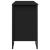 Dulap pentru chiuvetă baie, negru, 91x35x60 cm, lemn prelucrat GartenMobel Dekor